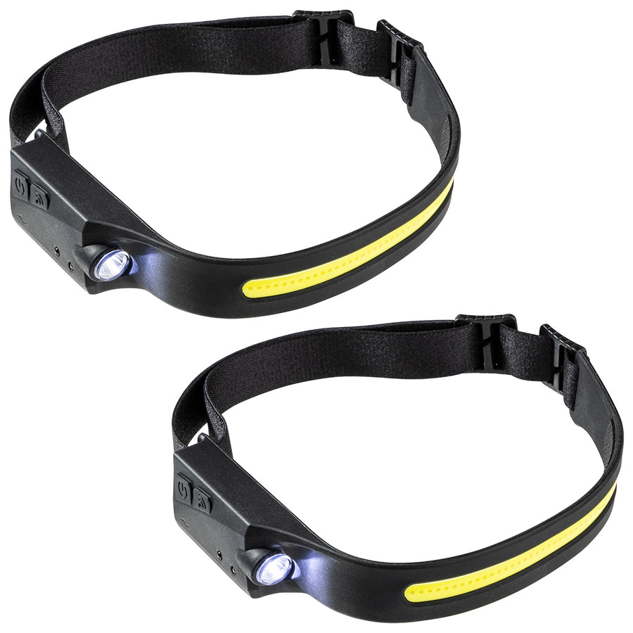 Comet 2-in-1 Rechargeable COB Lightbar & LED Headlamp with On/Off Sensor