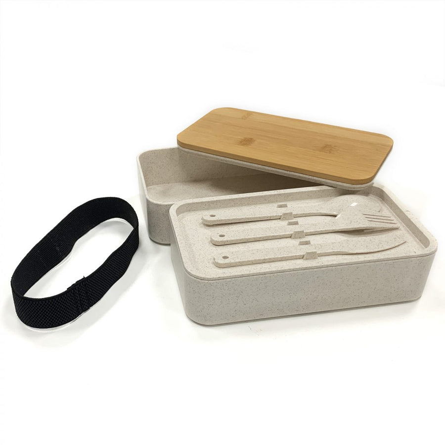 WHEAT STACKABLE LUNCH SET