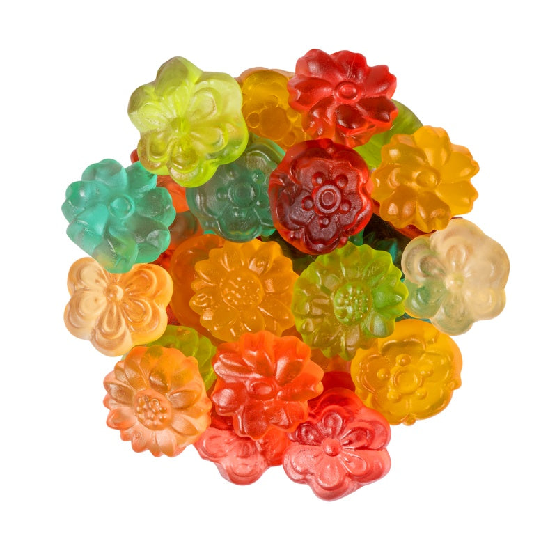 2oz. ECO-Digibag, Compostable & Full Color, Gummy Blooms