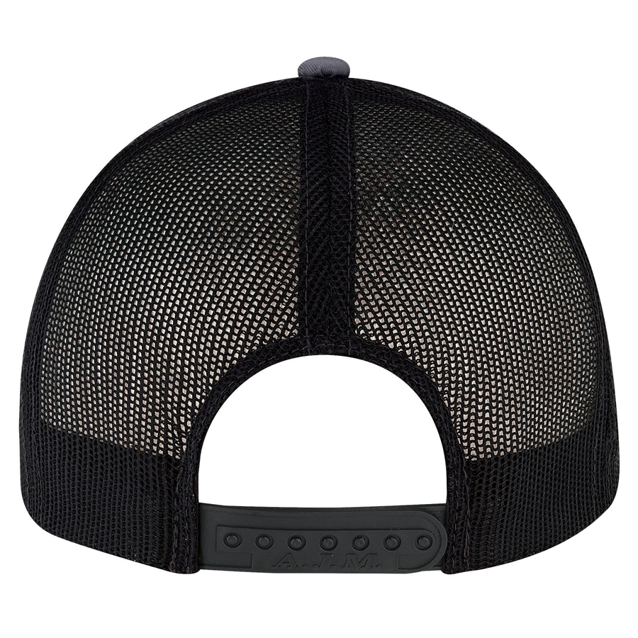 Polycotton / Polyester Mesh - 5 Panel Constructed Pro-Round-Five (Mesh Back)