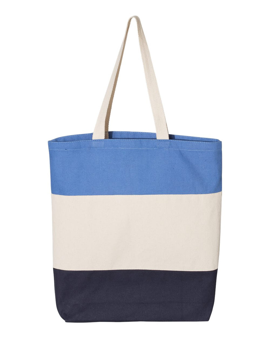 Q-Tees - 11L Tri-Color Tote