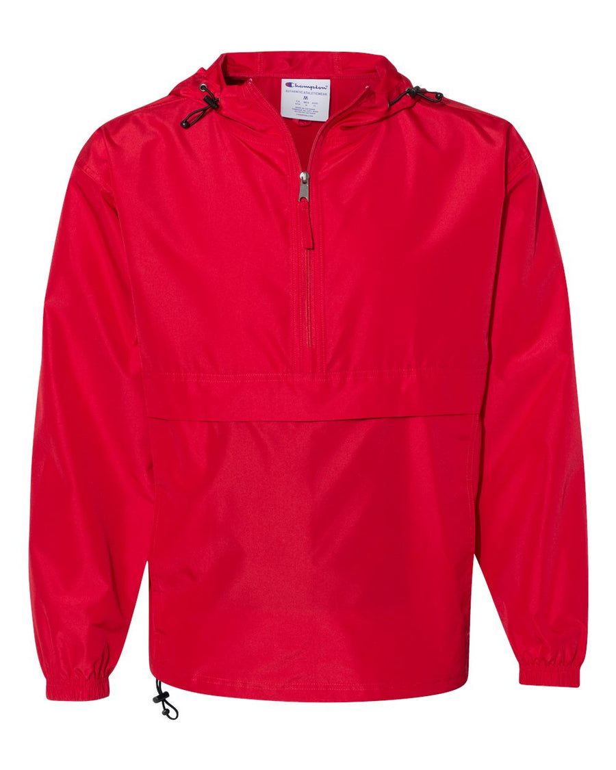 ウォーキング・ランニングウェア Champion Pack N Go Half-Zip Jacket Champion Unisex Packable Anorak Jacket – Brandigenous