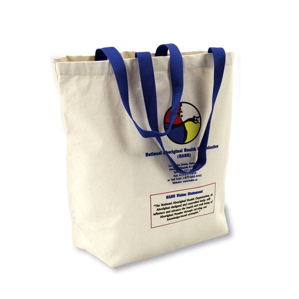 Assembled in Canada Colored Handle Super Tote