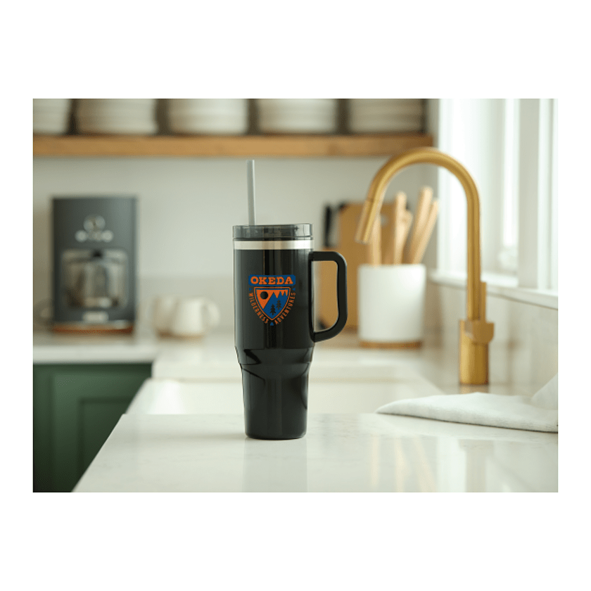 Thor 40 oz Eco-Friendly Straw Tumbler