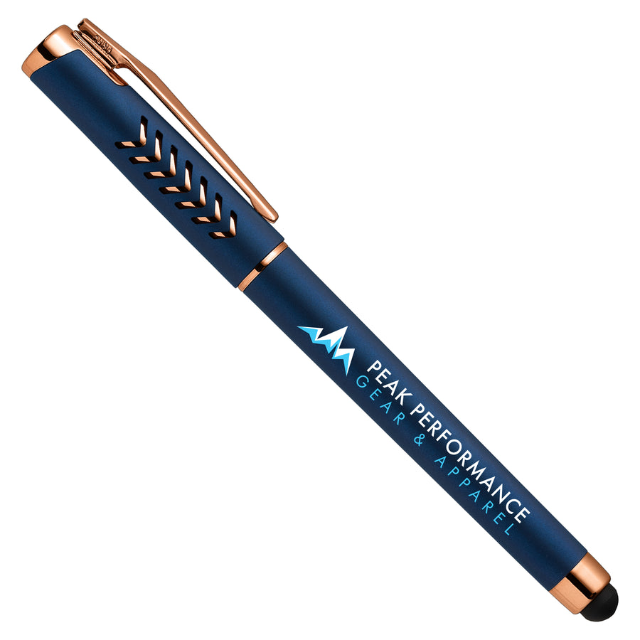 Hollywood Rose Gold Gel Pen w/Stylus - ColorJet