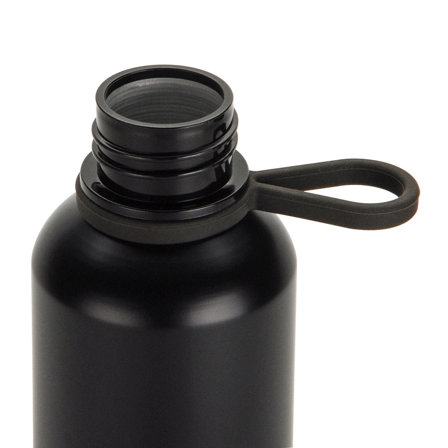 Avento 25 oz Recycled Aluminum Bottle with Silicone Loop