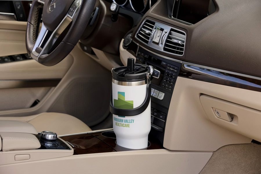 SENSO® Venture DuoFlow 40 oz Vacuum Insulated Stainless Steel Travel Tumbler