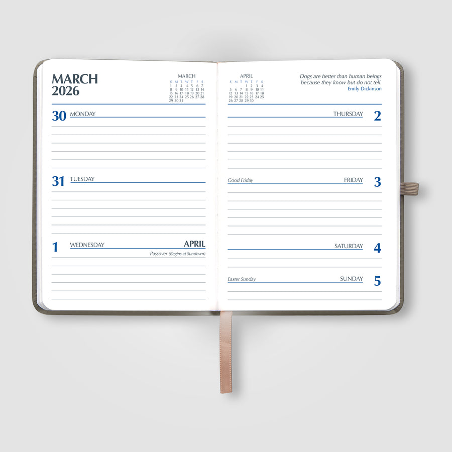 2026 Premium Weekly Planner with Scripps Softy Pen
