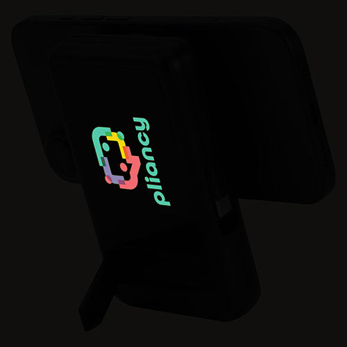 Imperial 10000mAh Light-Up Power Bank with Magnetic Wireless Charger, Watch Charger, Stand & Cable