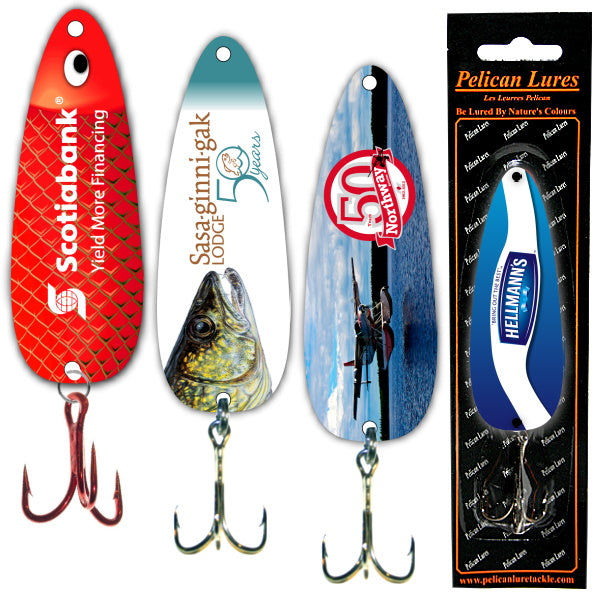 Large Pelican Lures Casting Spoons (3.5")