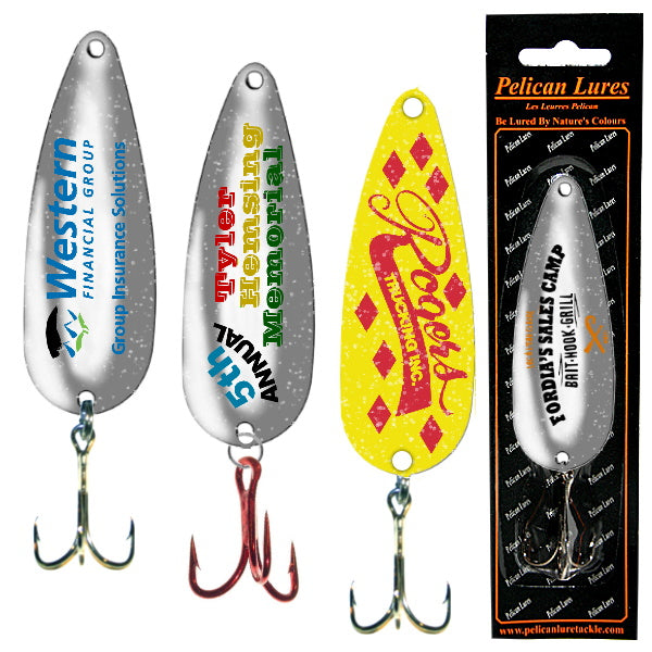 Large Pelican Lures Casting Spoons (3.5")