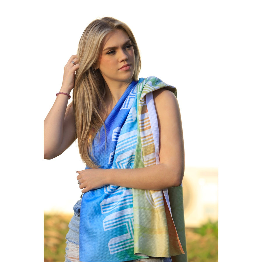 Waffle Weave Beach Towel