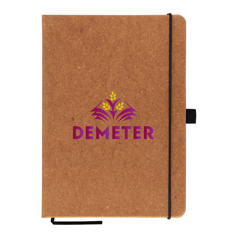 Carson 5.8" x 8.3" Recycled PU Leather Notebook