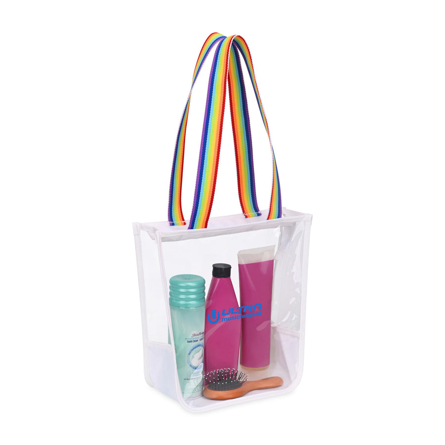Sigma Clear Zippered Tote