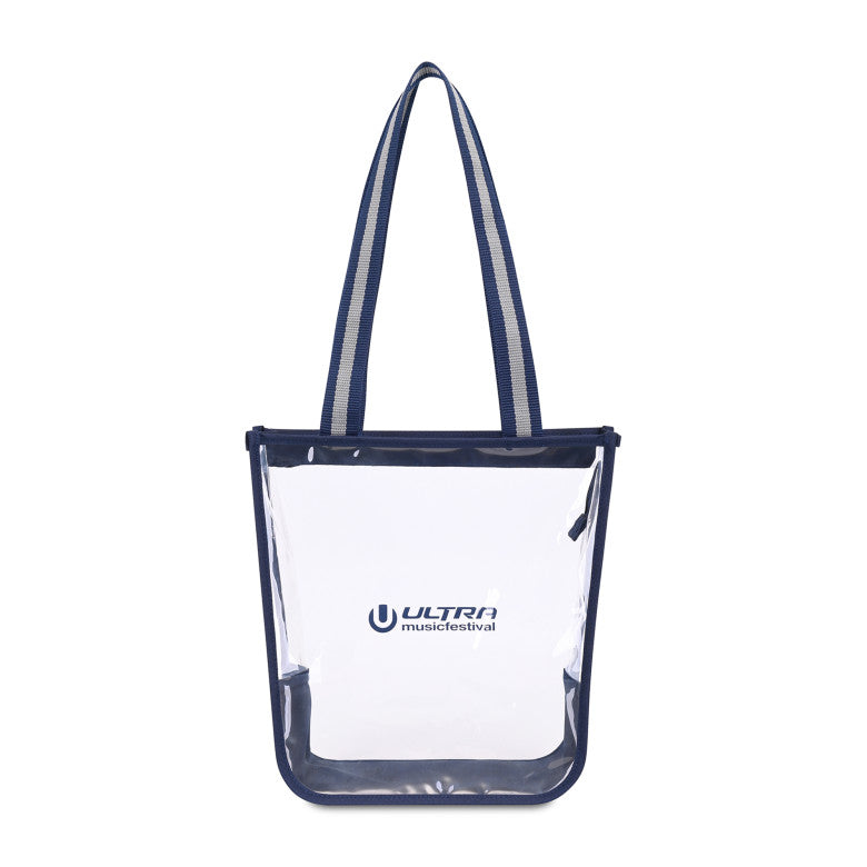 Sigma Clear Zippered Tote