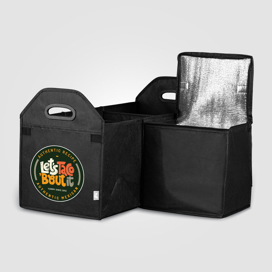 Essen rPET Collapsible Trunk Bag - 10 gal - Heat Transfer