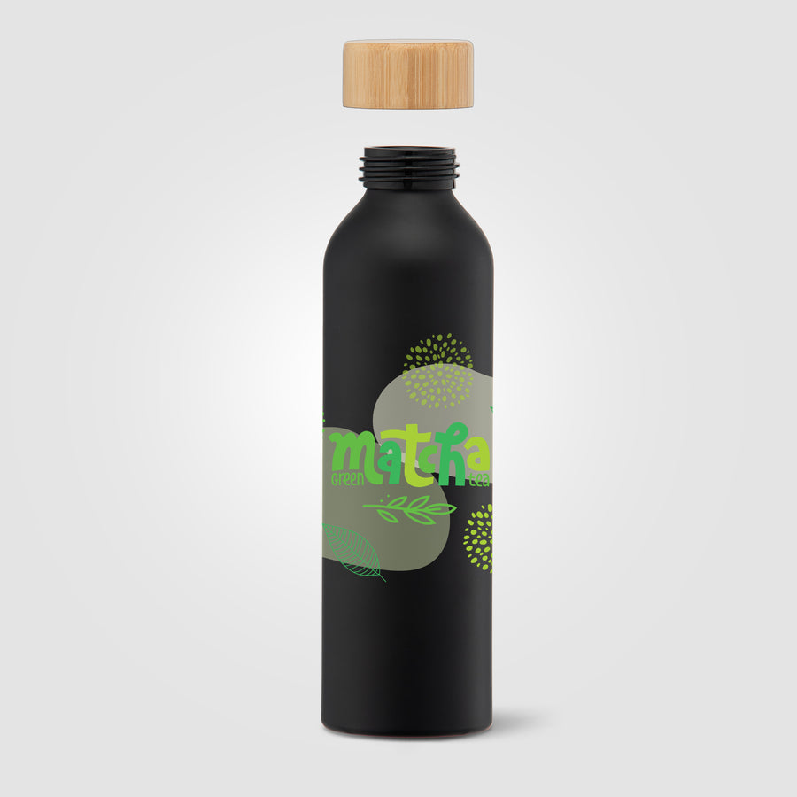 Eden - 20 oz. Aluminum Water Bottle with Bamboo Lid