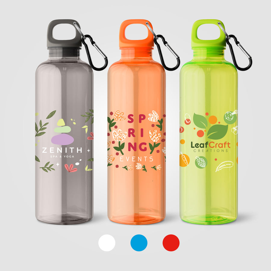 Doli rPET Carabiner Clip Screw-Top Bike Bottle - 25 oz