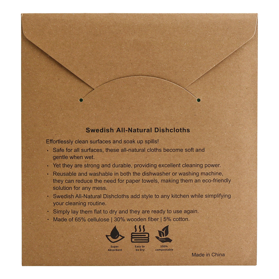 Swedish All-Natural Dishcloths