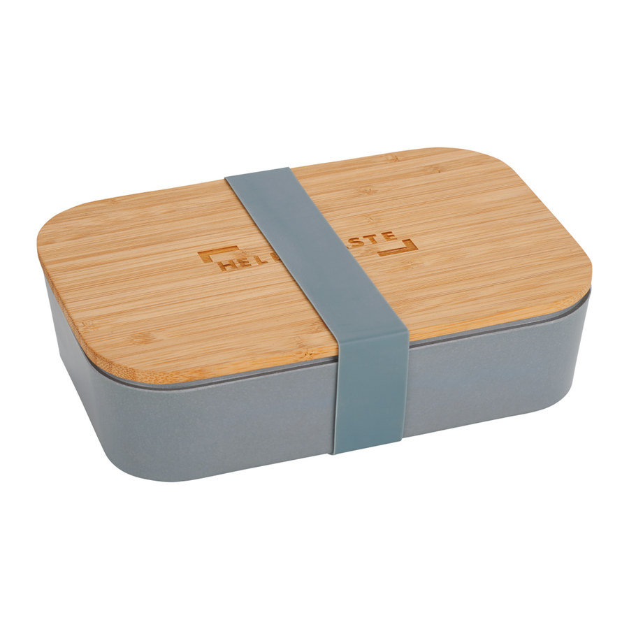 Bamboo Fiber Lunch Box with Cutting Board Lid