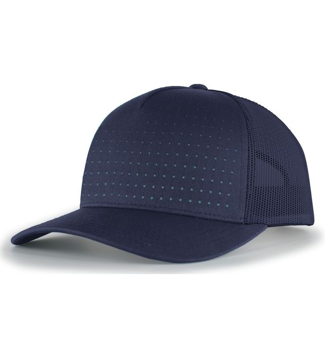 Perforated 5-Panel Trucker Snapback Cap