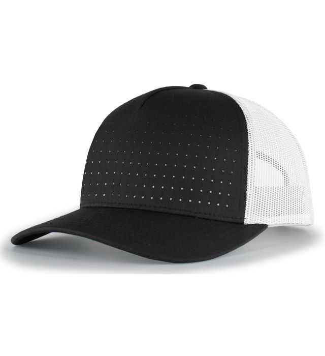 Perforated 5-Panel Trucker Snapback Cap