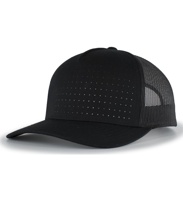 Perforated 5-Panel Trucker Snapback Cap