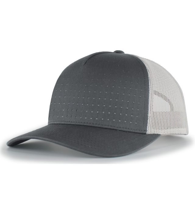 Perforated 5-Panel Trucker Snapback Cap