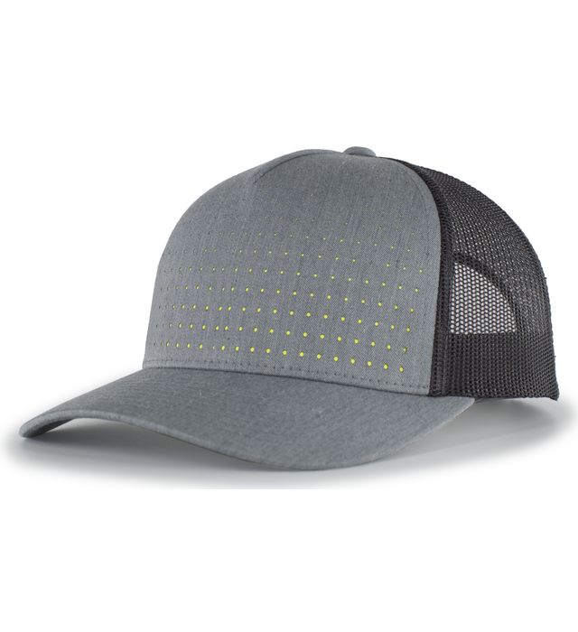 Perforated 5-Panel Trucker Snapback Cap