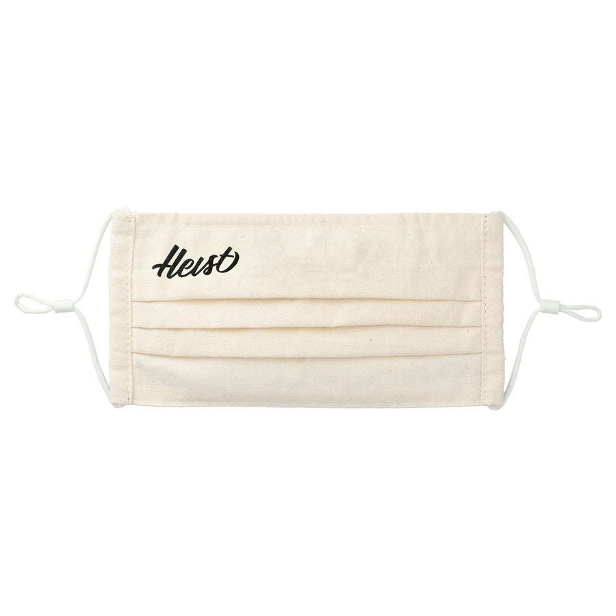 Organic Cotton Pleated Mask - 200 Units