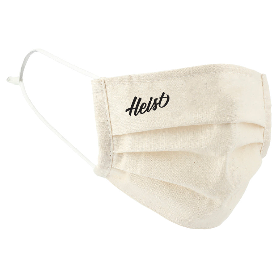 Organic Cotton Pleated Mask - 200 Units