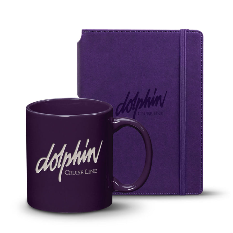 Eccolo® Tempo Journal/Malibu Mug Set