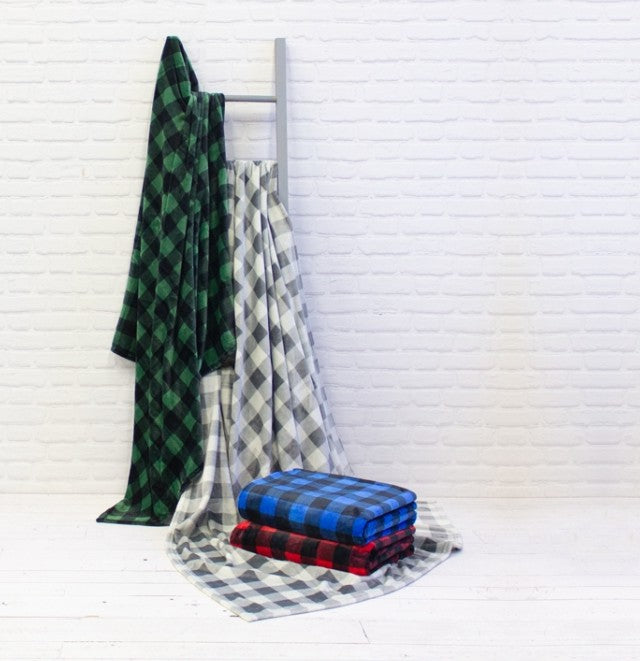 Huntly Plaid Throw (60x70)