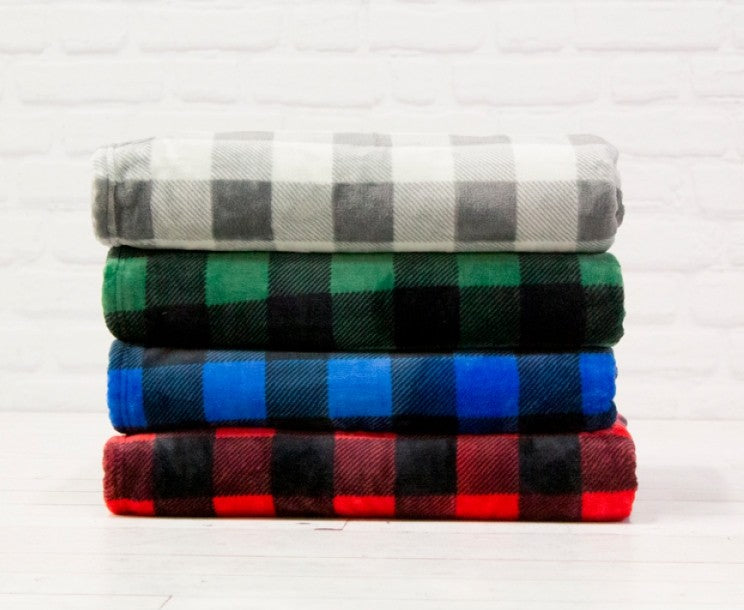 Huntly Plaid Throw (60x70)