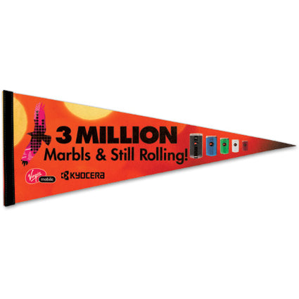 12" x 30" Premium Felt Pennant