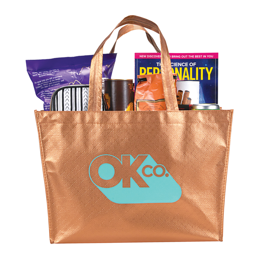 Alloy Laminated Shopper Tote