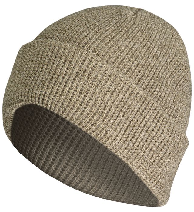 Waffle Knit Cuff Beanie