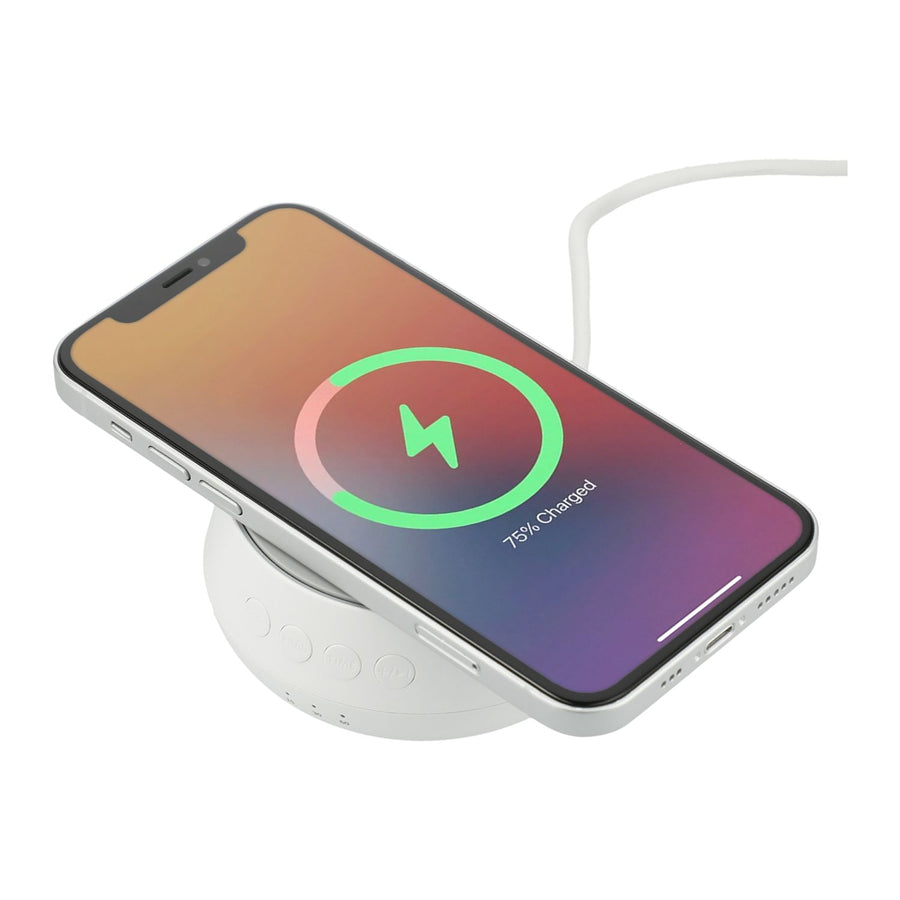 Sound Machine with Qi 15W Wireless Charger