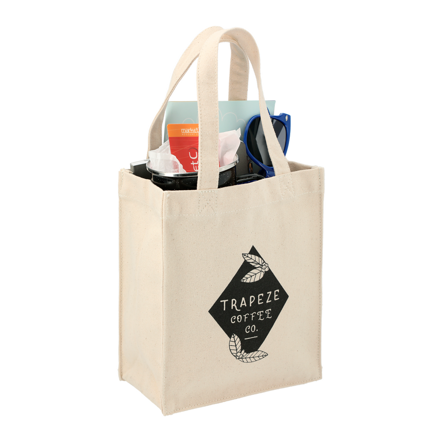 Mini 10oz Cotton Gift Tote