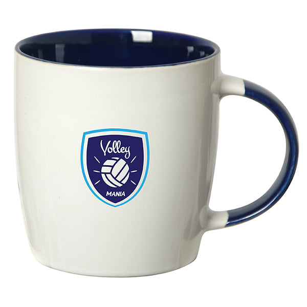 KOHO 350 ML. (12 OZ.) MUG WITH COLOURED HANDLE