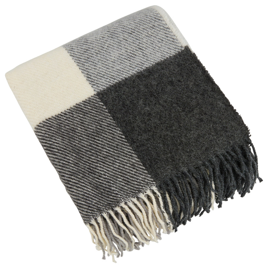 Plaid Wool Blanket, 50x60