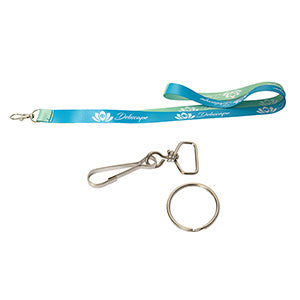 EZ-IMPORT™ 0.75” W SUBLIMATED LANYARD