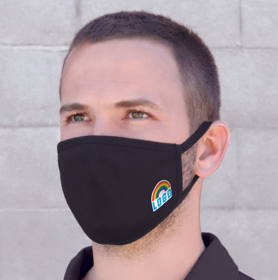 The Basic - Best Value Mask - Full Color Logo - 72 UNITS