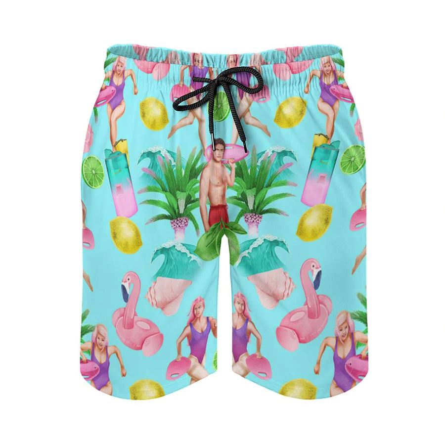 Custom Board Short Swim Trunks