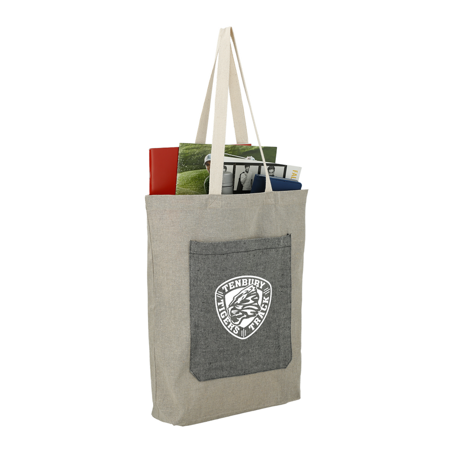 Recycled Cotton Pocket Tote