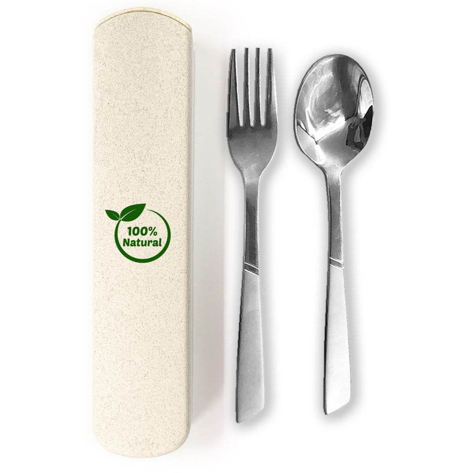 SCHOOL-FRIENDLY STAINLESS STEEL UTENSIL SET