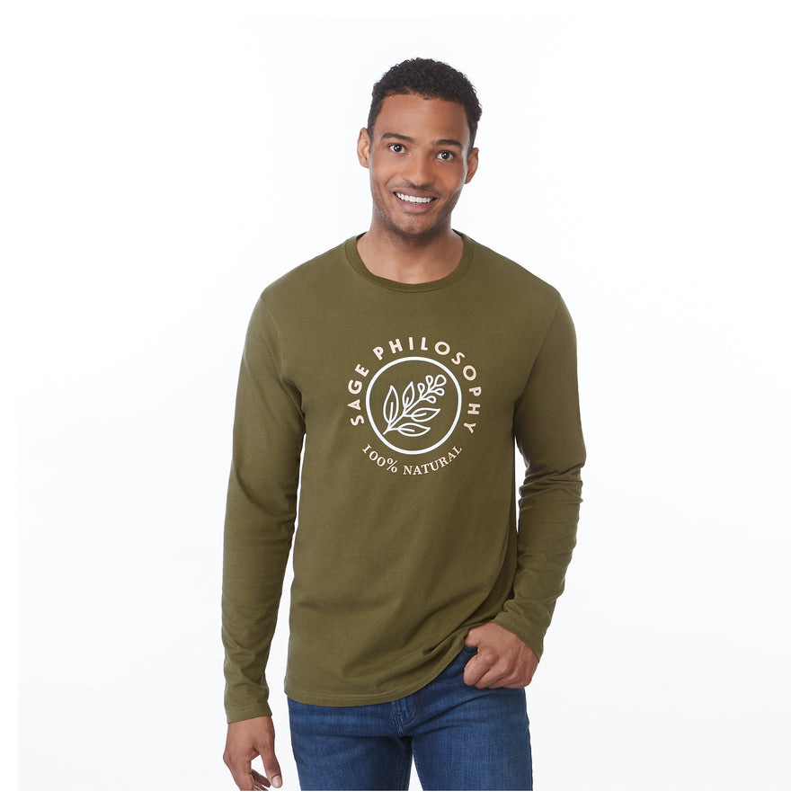 MEN'S TENTREE ORGANIC COTTON LONGSLEEVE TEE