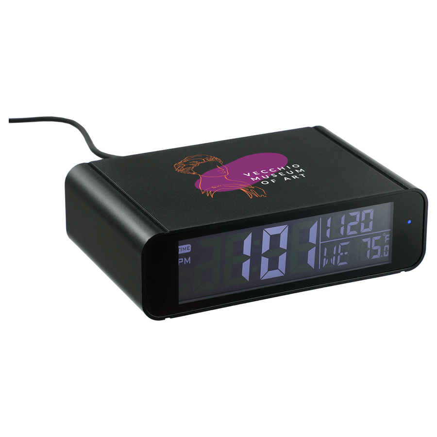 Cusp Wireless Charging Clock