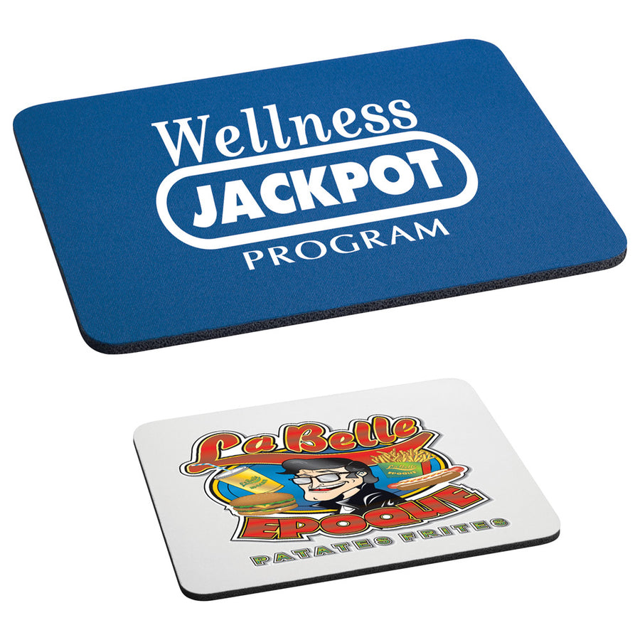 Rectangular 1/4 Rubber Mouse Pad