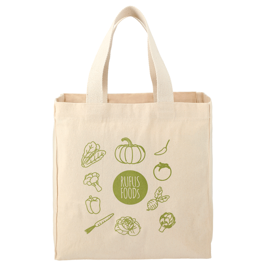 Cotton grocery tote bags on sale